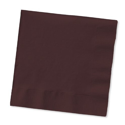Chocolate Brown 3ply Lunch Napkins 50ct+