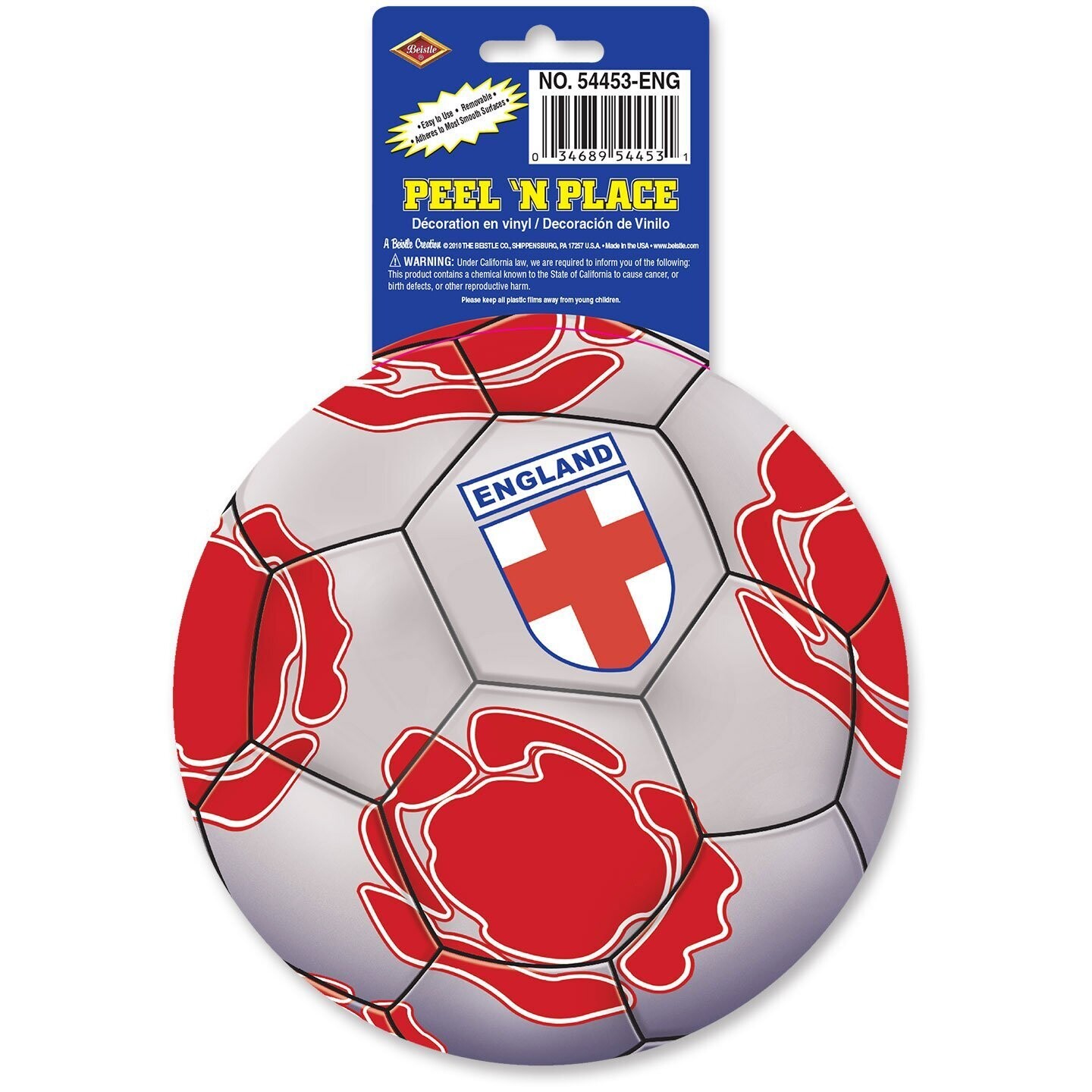 England Soccer Sticker AMZ+