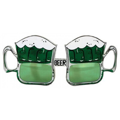 Green Beer Mug Glasses AMZ+