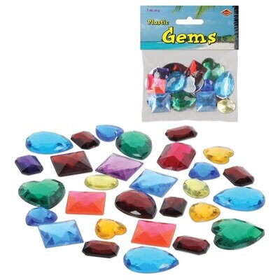 Plastic Gems 1oz+