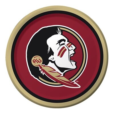 FSU Seminoles 9&quot; Plates 8ct+