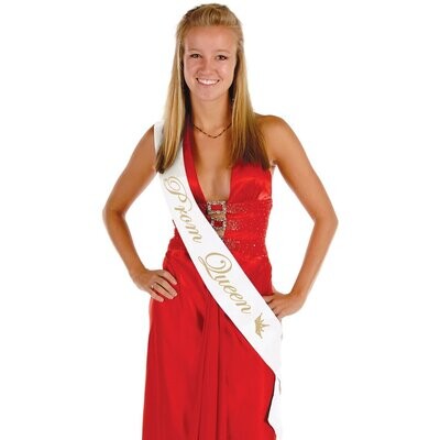 Prom Queen Sash+
