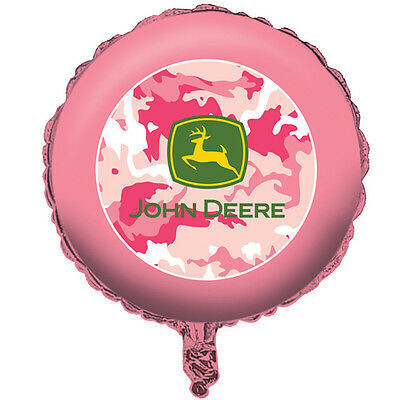 John Deere Pink 18&quot; Mylar Balloon+