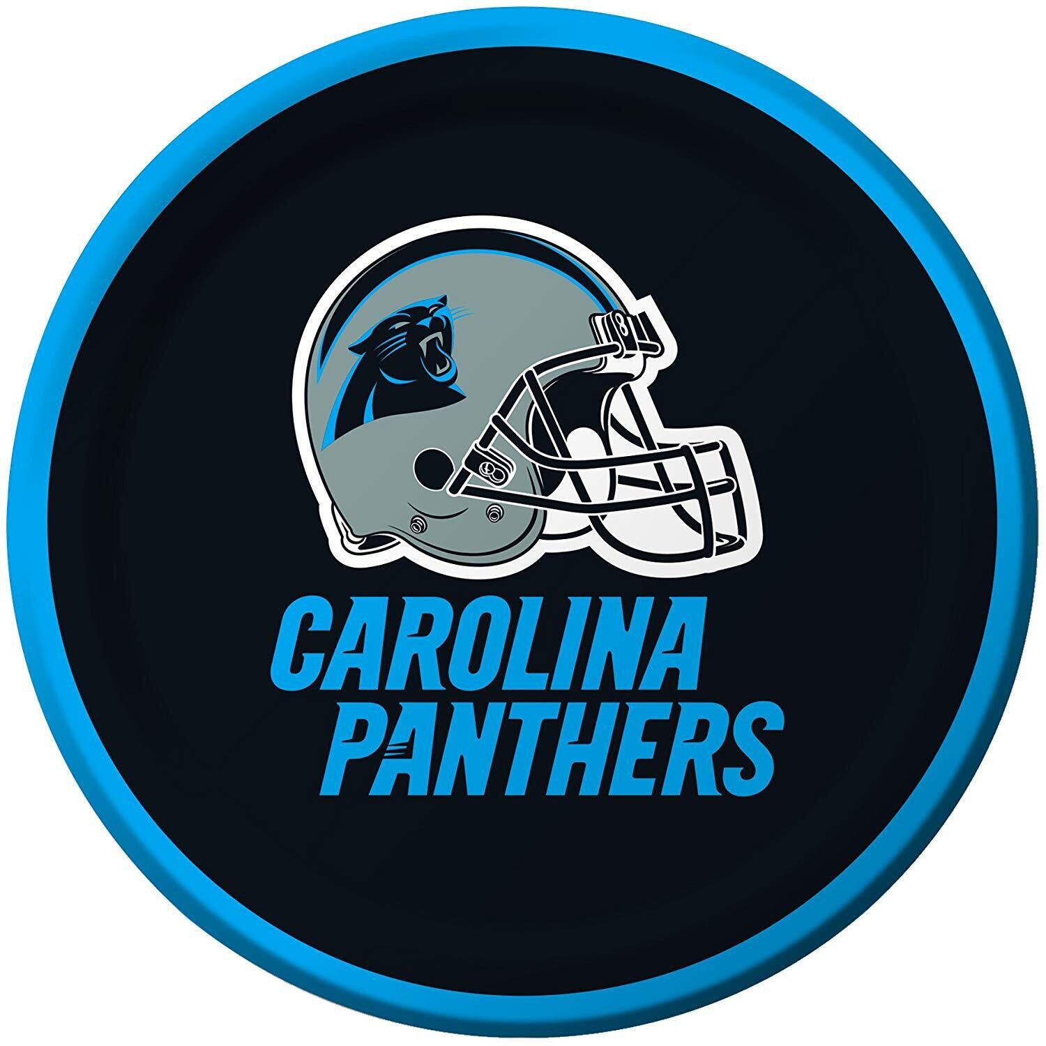 Carolina Panthers 7&quot; Dessert Plates 8ct+