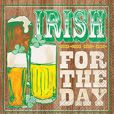 Irish for the Day Beverage Napkins 16ct AMZ+
