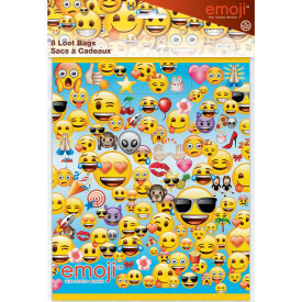Emoji Loot Bags 8ct AMZ+
