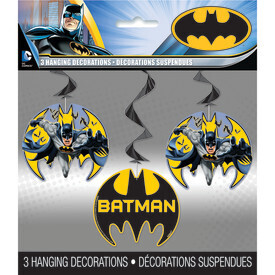 Batman Hanging Decorations 3ct AMZ+