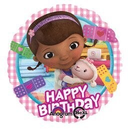18&quot; Doc McStuffins Birthday Mylar+