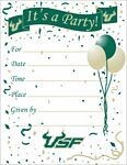 USF Bulls &quot;It&#39;s a Party&quot; Invitations+
