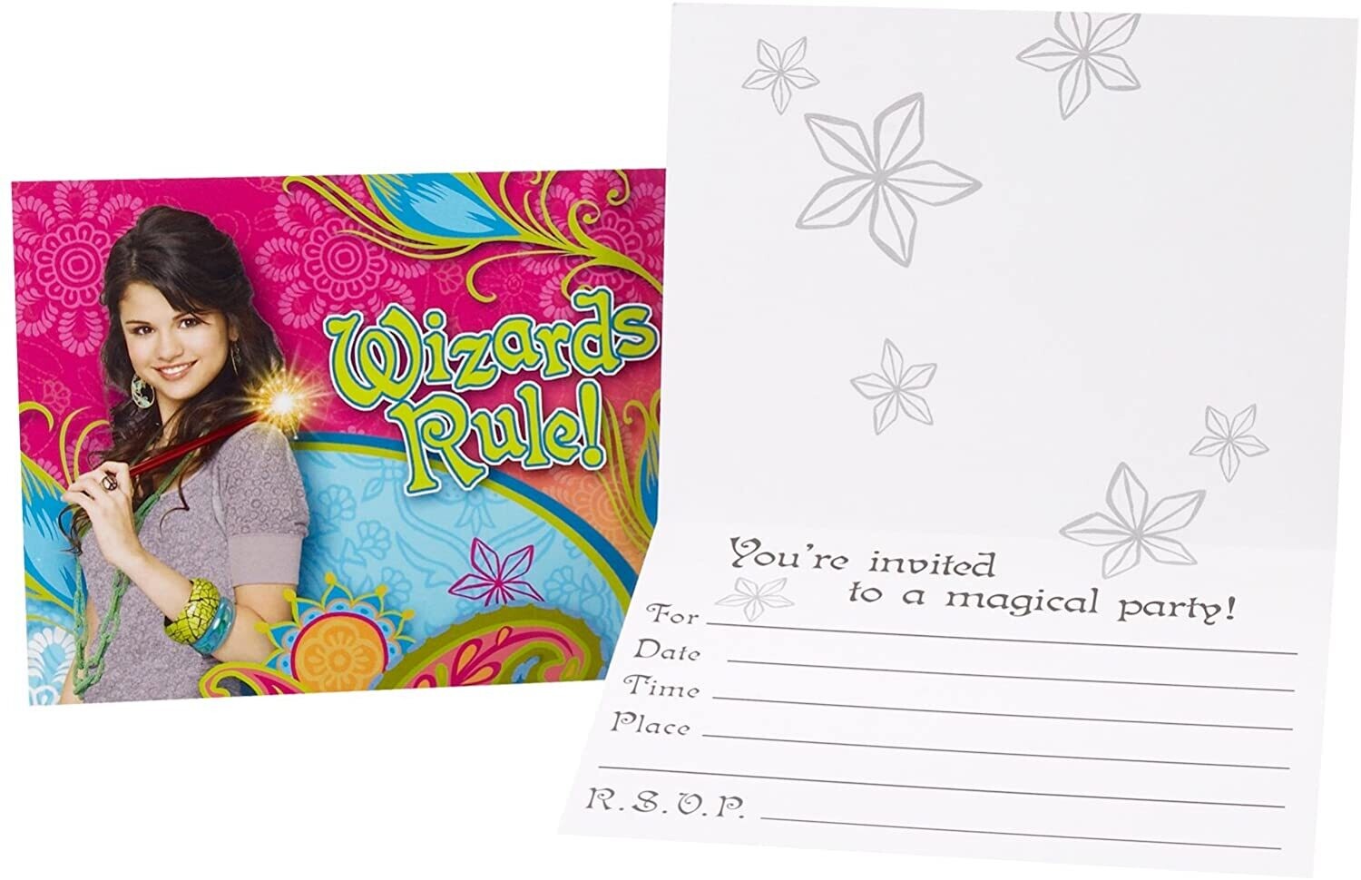 Wizards of Waverly Place Invitations 8ct+