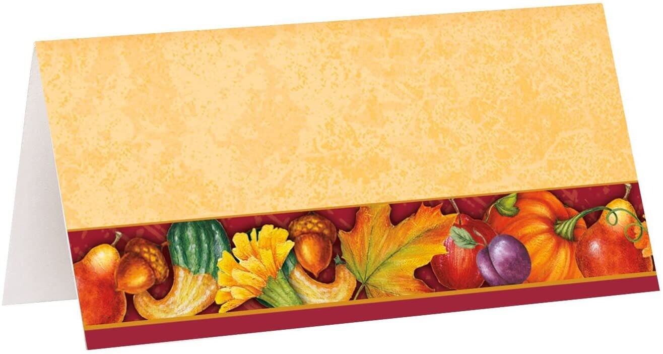 Fall Placecards 16ct+