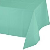 Fresh Mint 54x108 Rectangle Plastic Tablecover+