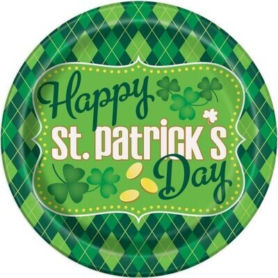 Dinner Plates Argyle St. Patrick&#39;s Day 8ct+