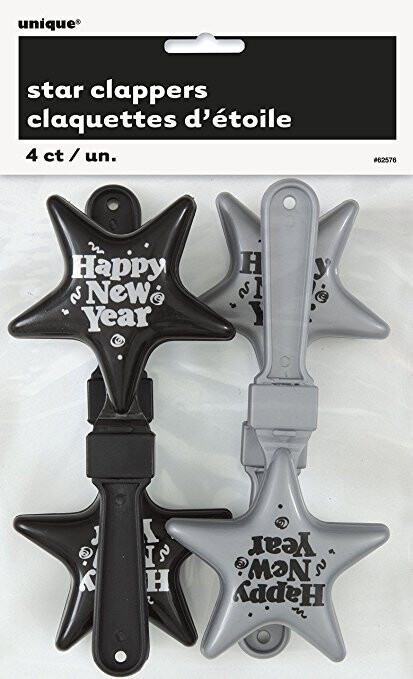 New Year Clappers 4 set+