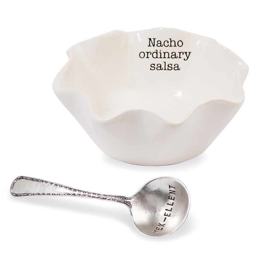 Mud Pie Nacho Ordinary Salsa Dip Set+