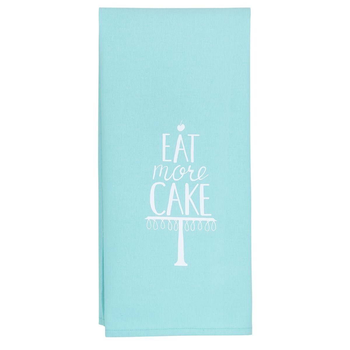 Eat More Cake Tea Towel+