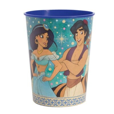 Disney Aladdin 16oz Plastic Stadium Cup AMZ+