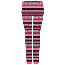 Pink Aztec Leggings Plus+
