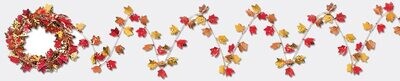 Autumn Leaf Foil Garland 25ft+