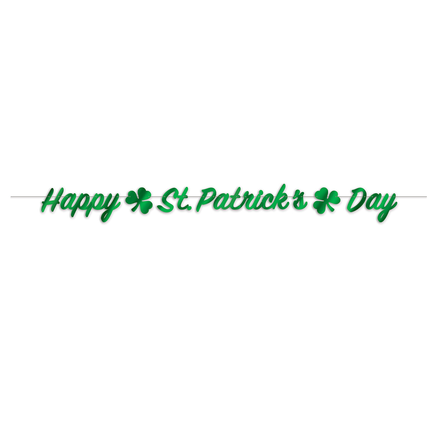 Happy St. Patrick&#39;s Day Streamer Banner AMZ+