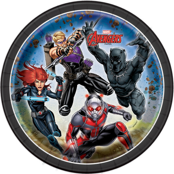 The Avengers 7&quot; Dessert Plates 8ct AMZ+