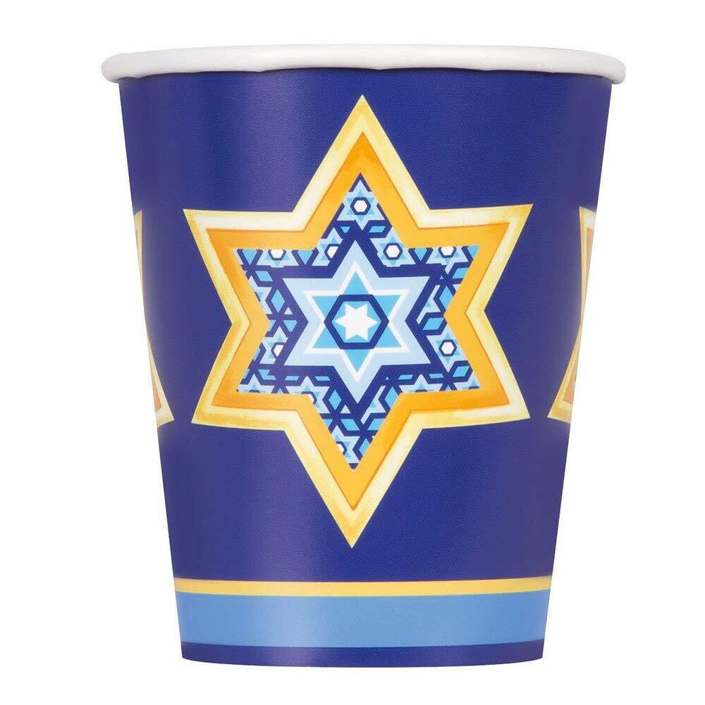 Happy Haunukkah 9oz Cups 8ct AZM+