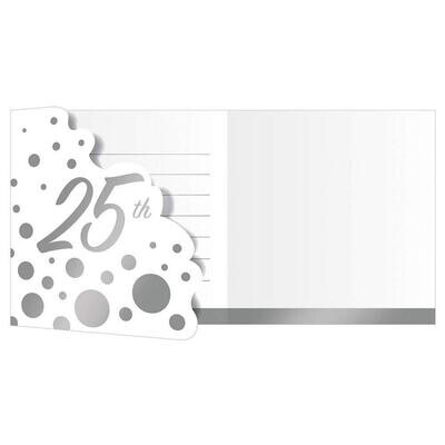 Glitz 25th Anniversary Invitations+
