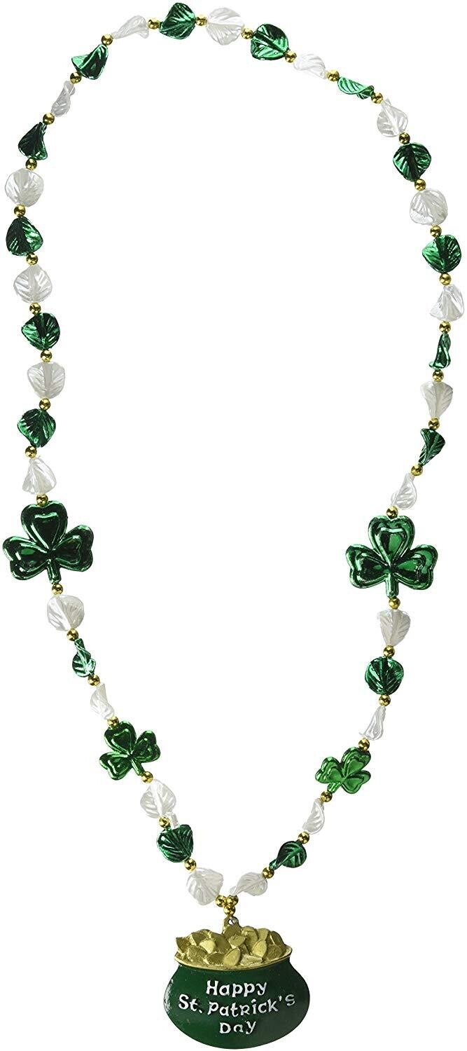 Shamrock Beads w/ Pot of Gold +