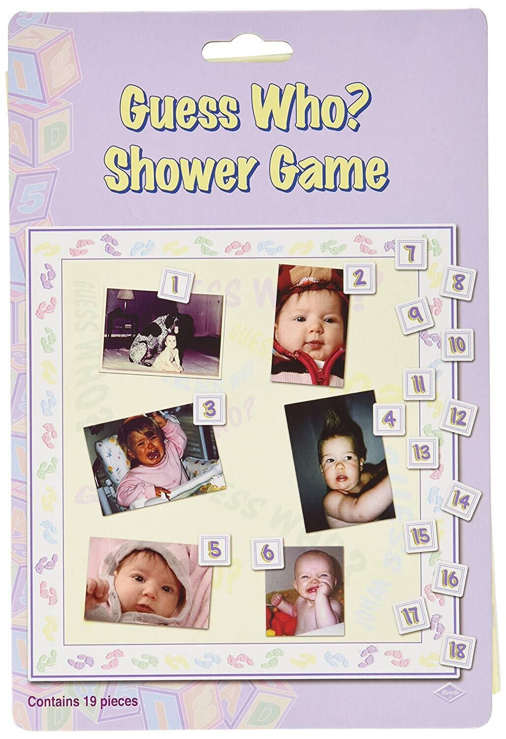 Baby Shower Guess Who Game+
