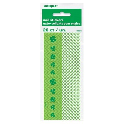 Saint Patrick&#39;s Day Nail Stickers 20ct AMZ+