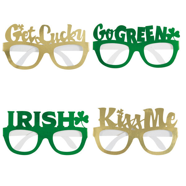 Saint Patrick&#39;s Day Paper Glasses+