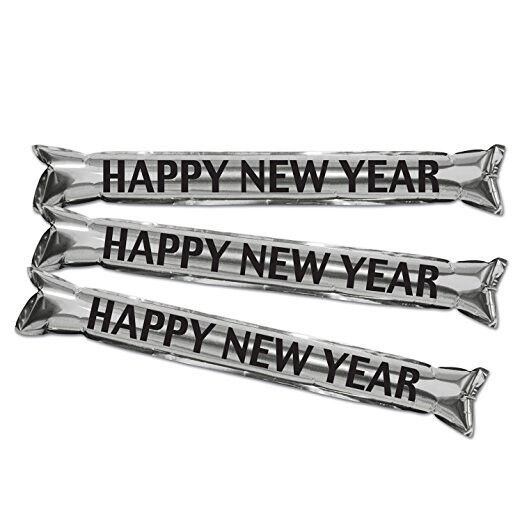 Silver &amp; Black Noisemakers AMZ+