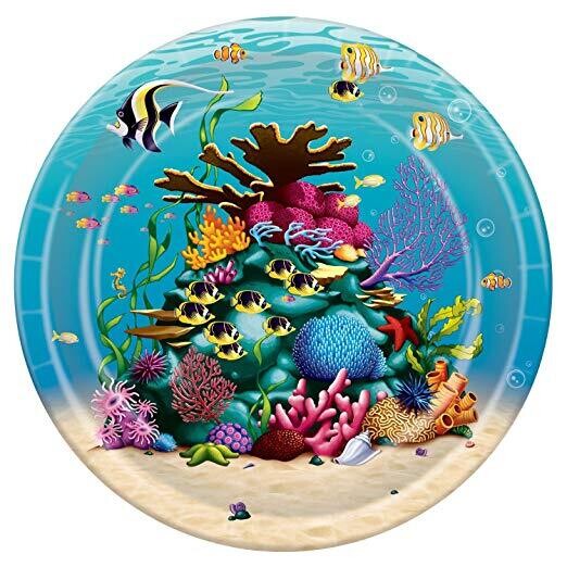 Under The Sea 9in Dinner Plates 8pc+