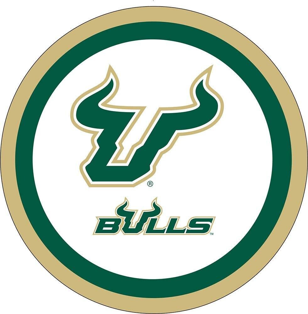 USF Bulls 7&quot; Dessert Plates 12ct+