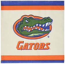 University of Florida Gators Lunch Napkins 20ct+