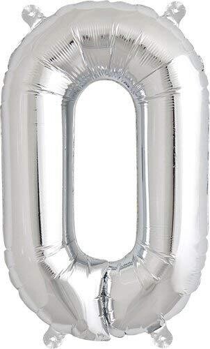 16&quot; Air filled letter O SILVER+