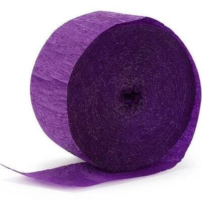 Mayflower Royal Purple Streamer - Crepe AMZ+