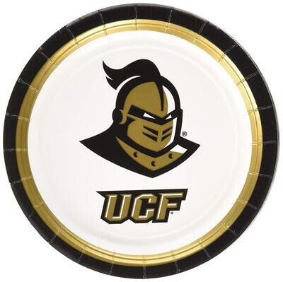 UCF Knights 7&quot; Dessert Plates 12ct+