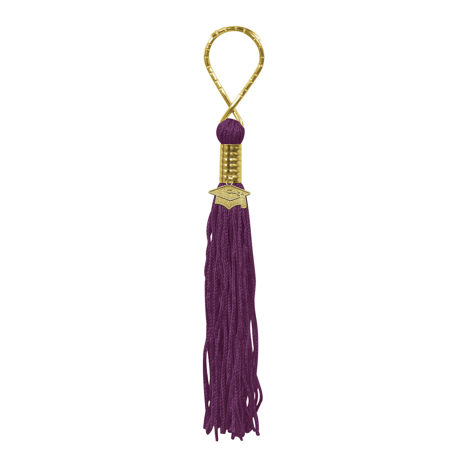 Purple Graduation Tassel Keychain+(AMZ)