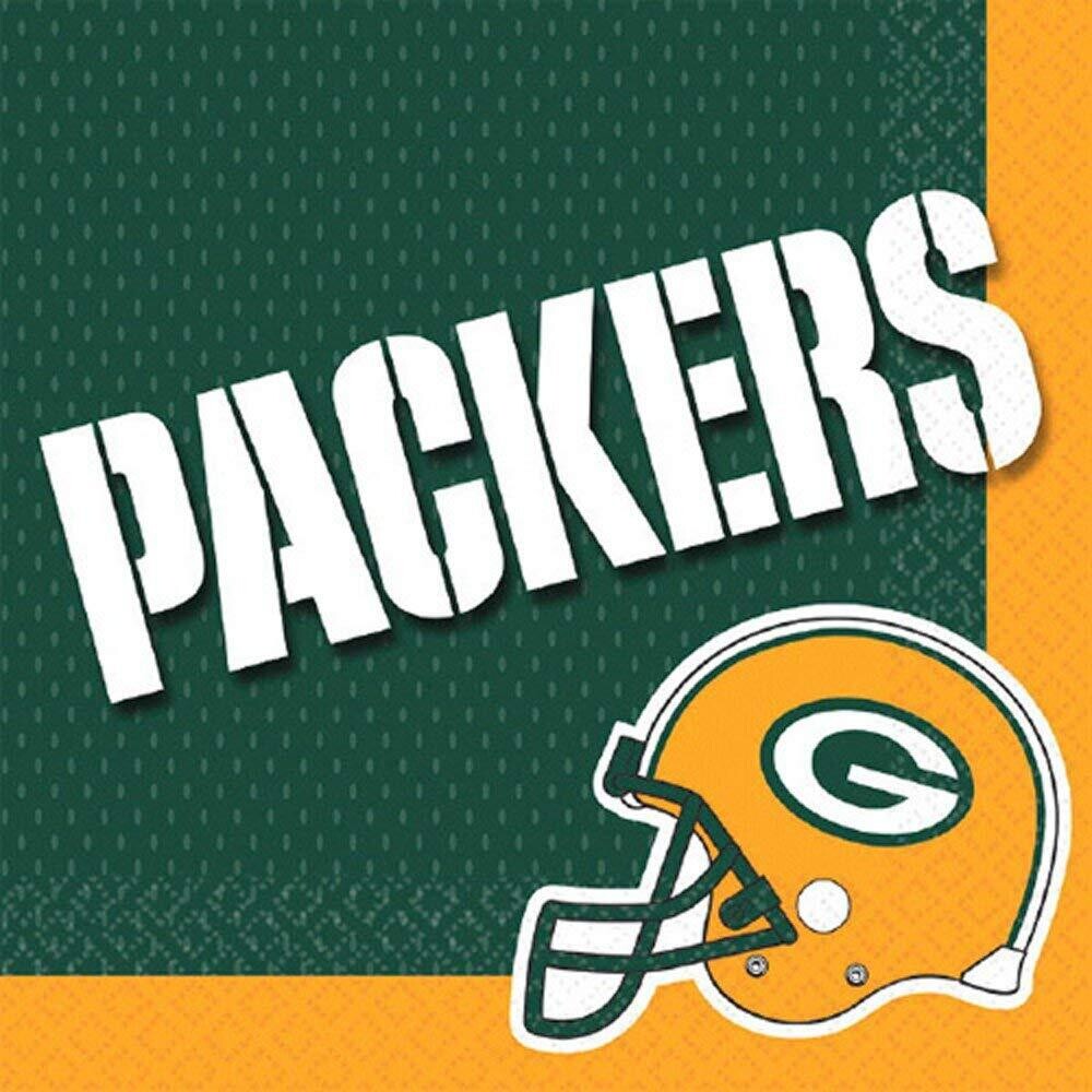 Green Bay Packers Football Lunch Napkins+