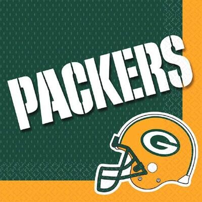 Green Bay Packers Football Lunch Napkins+