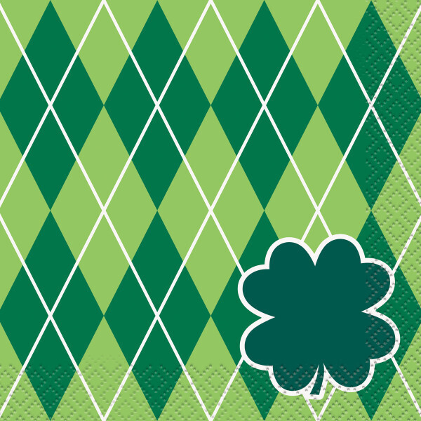 Argyle Clover Beverage Napkins 24ct+