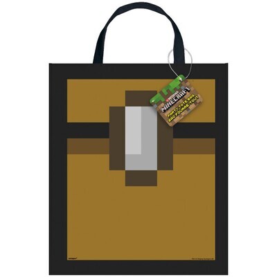 Minecraft Plastic Tote Bag 1ct AMZ+