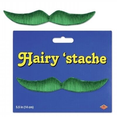 Green Hairy Moustache AMZ+