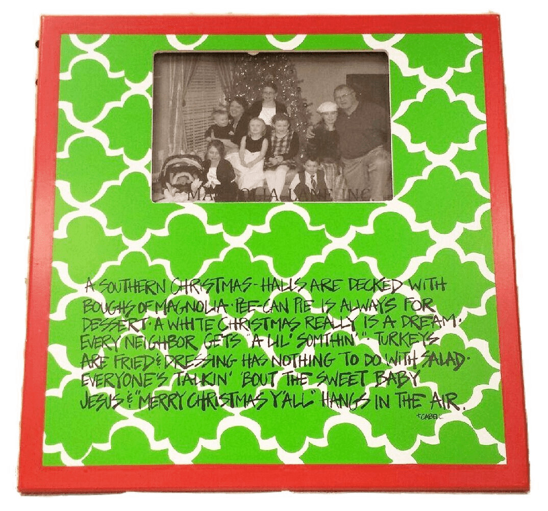 Southern Christmas Photo Frame+