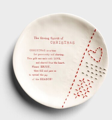 The Christmas Giving Plate AMZ+