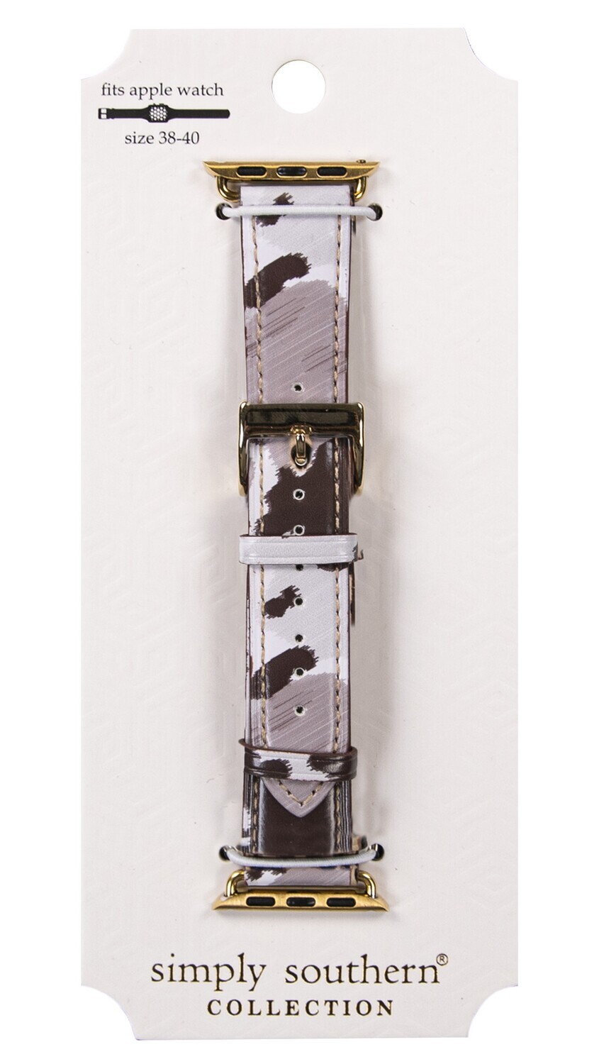 Simply Southern Cow Apple Watchband +