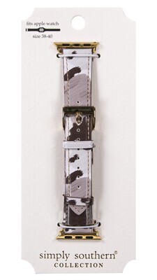 Simply Southern Cow Apple Watchband +
