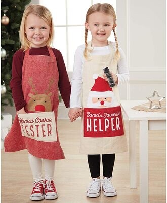 Official Cookie Tester Apron w/Cookie Cutter+