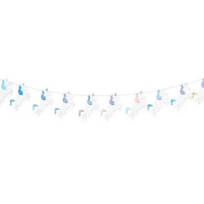 Unicorn Iridescent Garland+